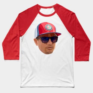 Kimi Iceman Baseball T-Shirt